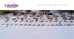 Desktop Screenshot of passions-restaurant-aruba.com